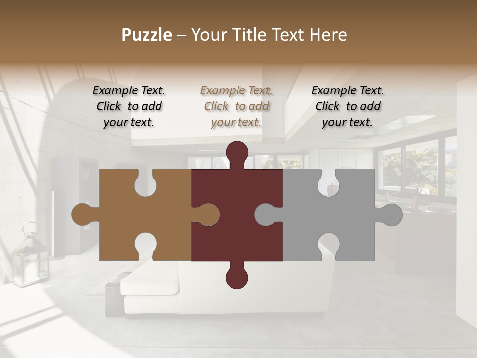 Sunny Large Interior PowerPoint Template