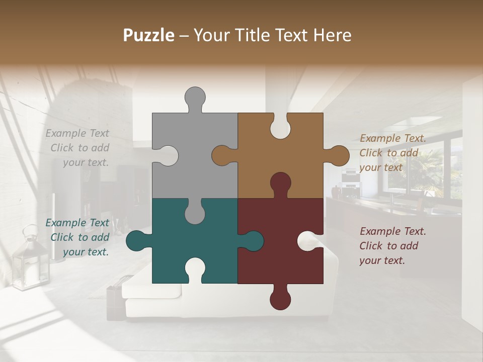 Sunny Large Interior PowerPoint Template