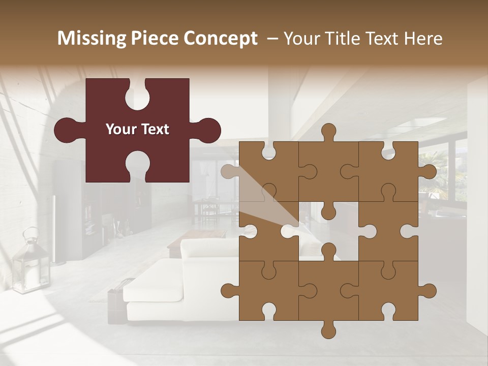 Sunny Large Interior PowerPoint Template