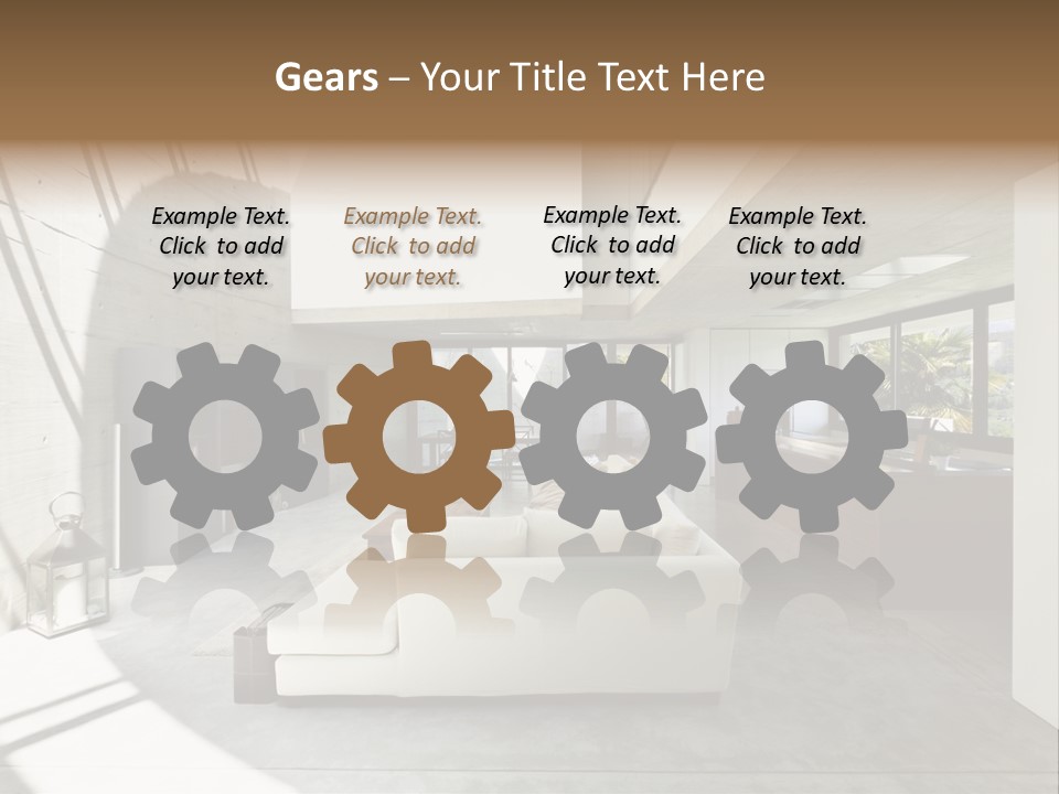 Sunny Large Interior PowerPoint Template