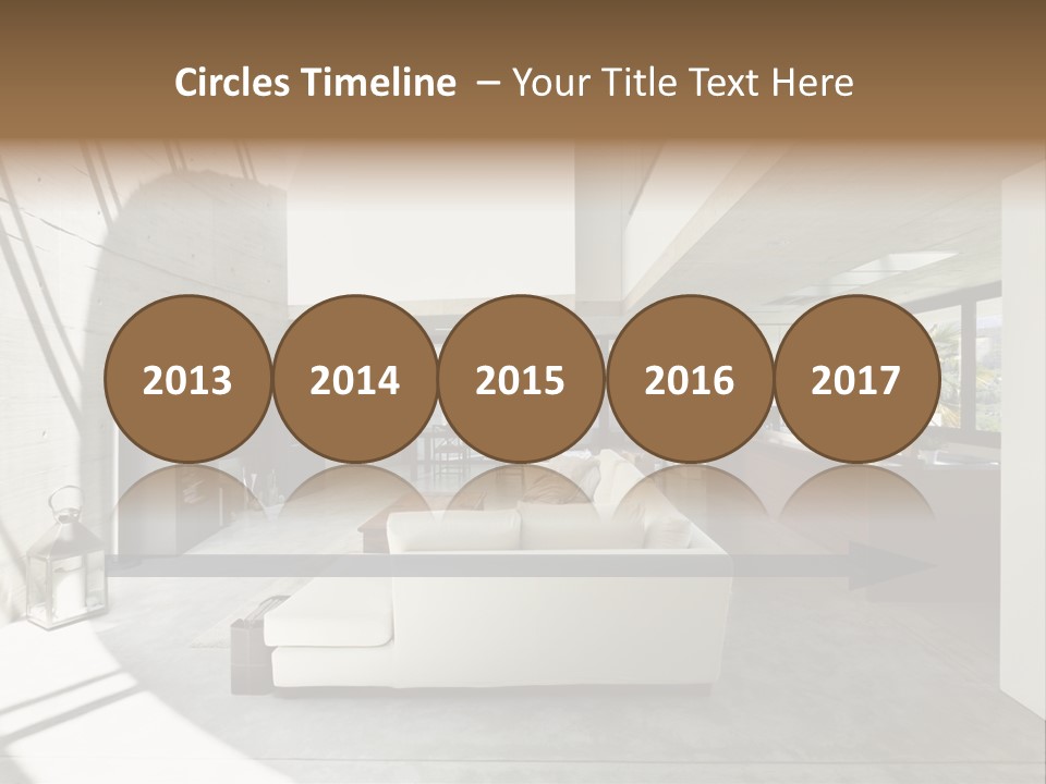 Sunny Large Interior PowerPoint Template