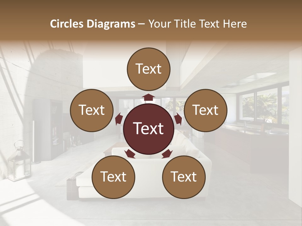 Sunny Large Interior PowerPoint Template