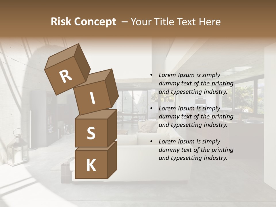 Sunny Large Interior PowerPoint Template