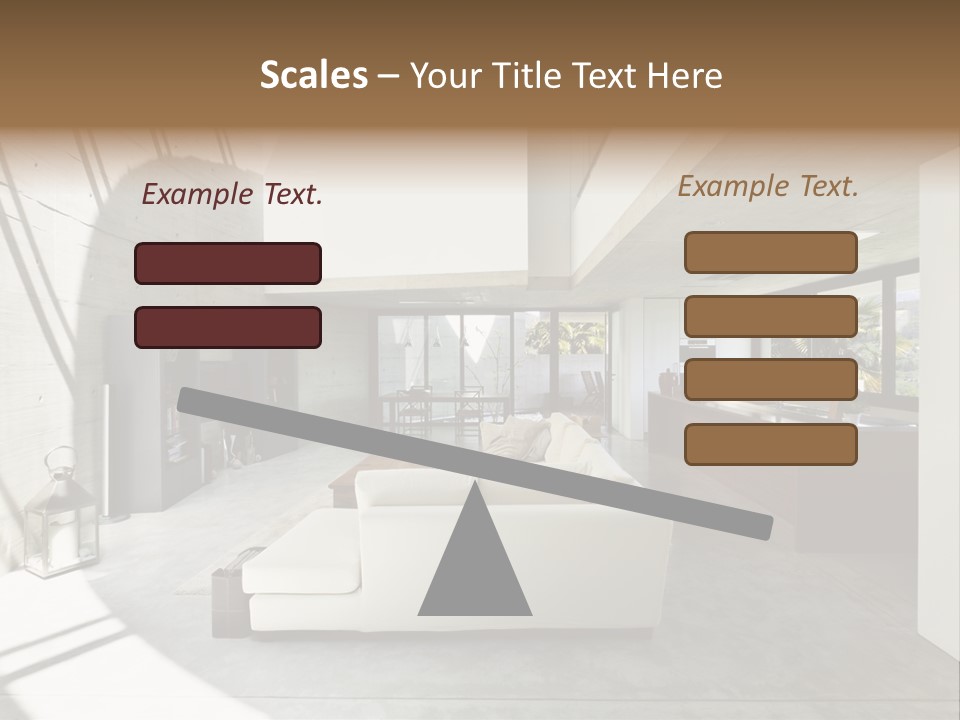 Sunny Large Interior PowerPoint Template