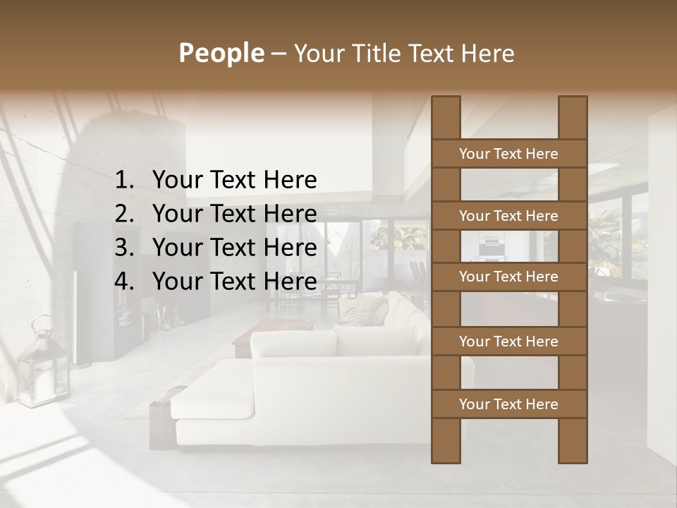 Sunny Large Interior PowerPoint Template