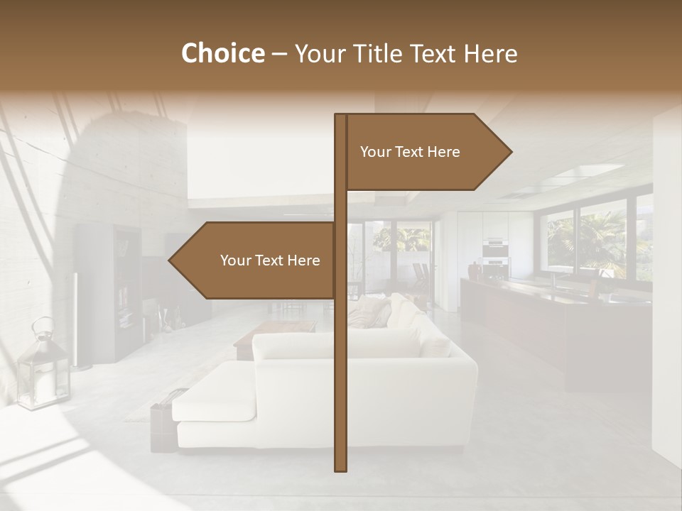 Sunny Large Interior PowerPoint Template
