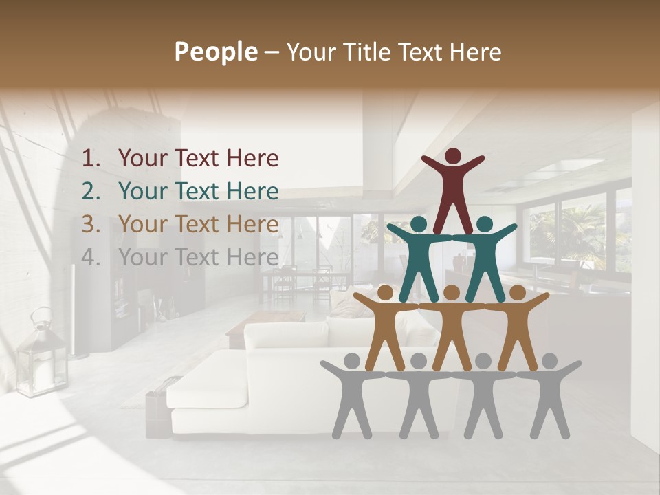 Sunny Large Interior PowerPoint Template