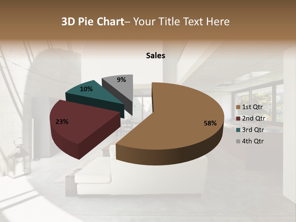 Sunny Large Interior PowerPoint Template