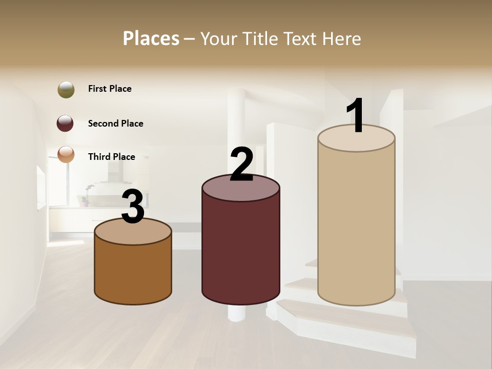 View Loft Wall PowerPoint Template