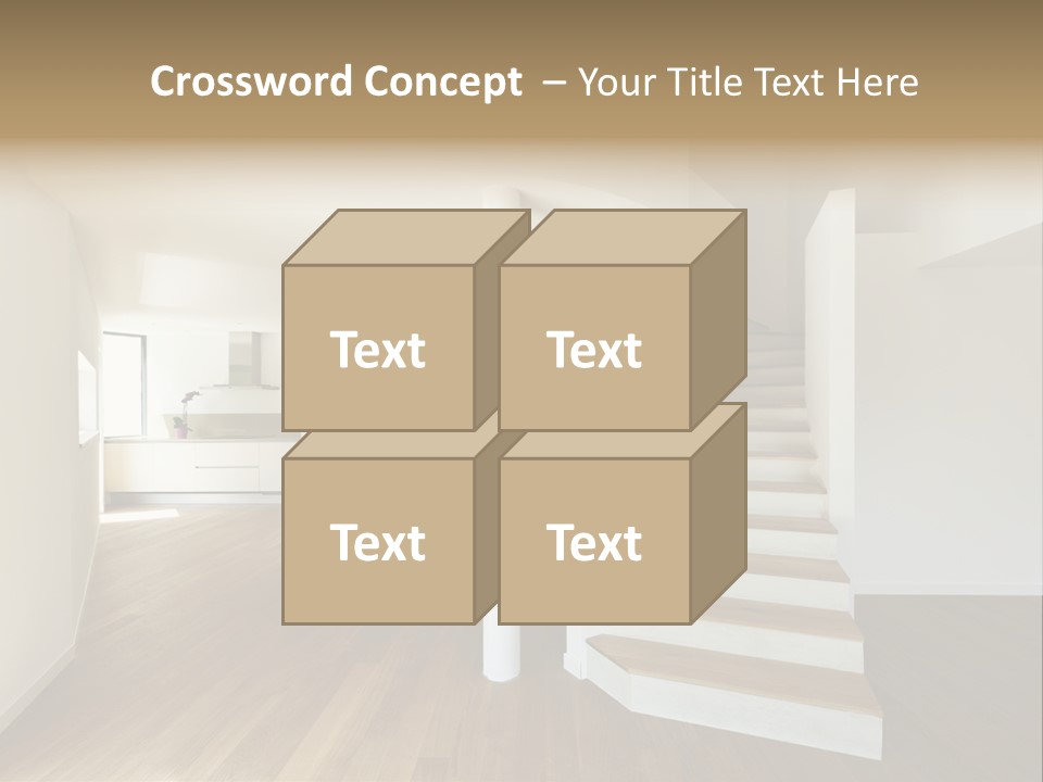 View Loft Wall PowerPoint Template
