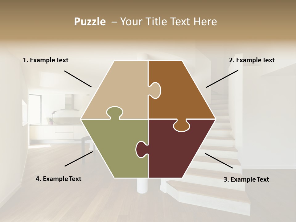 View Loft Wall PowerPoint Template