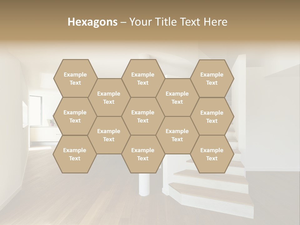 View Loft Wall PowerPoint Template