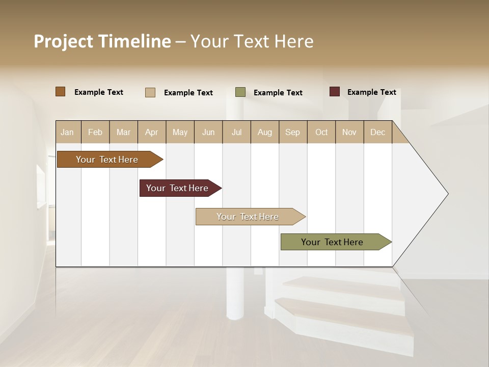 View Loft Wall PowerPoint Template