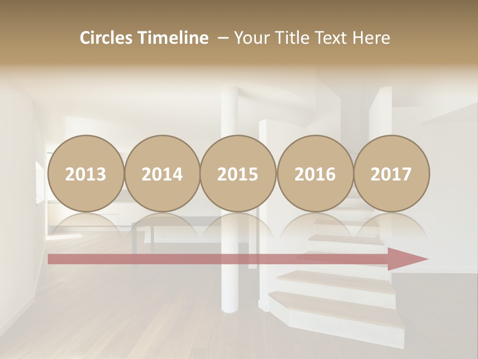 View Loft Wall PowerPoint Template