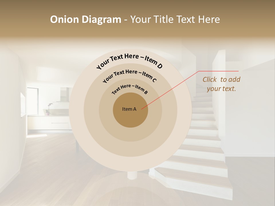 View Loft Wall PowerPoint Template