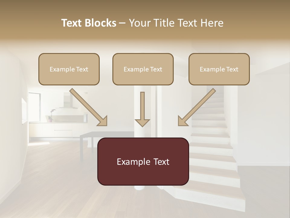 View Loft Wall PowerPoint Template