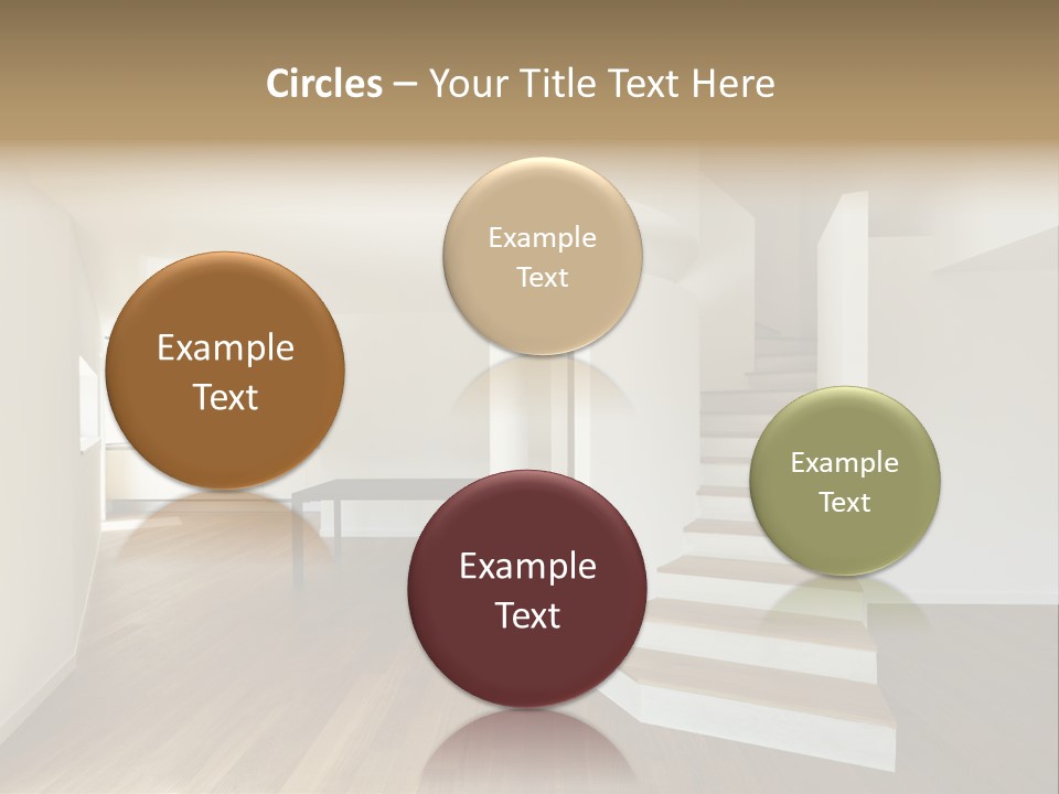 View Loft Wall PowerPoint Template