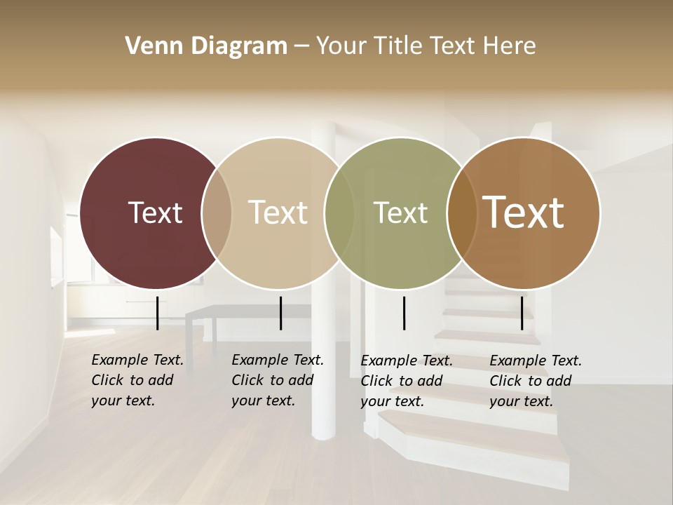View Loft Wall PowerPoint Template