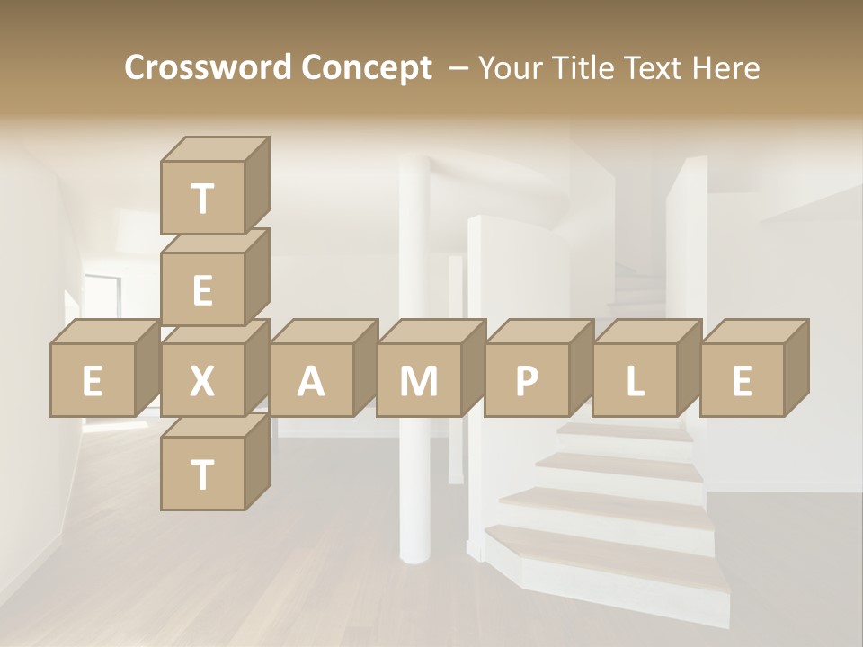 View Loft Wall PowerPoint Template