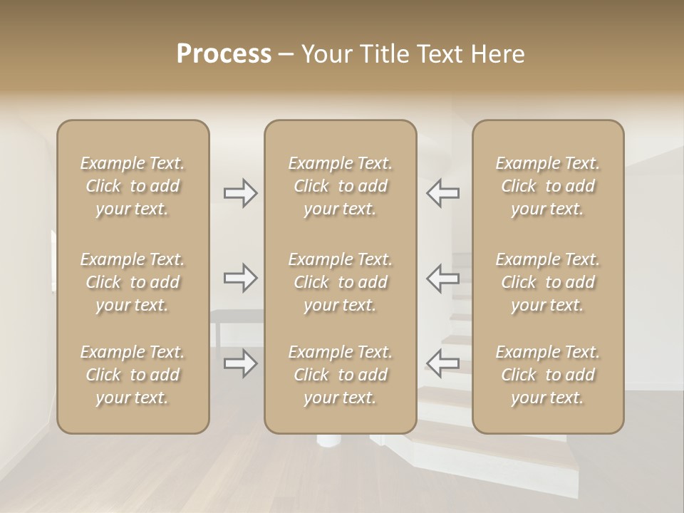 View Loft Wall PowerPoint Template