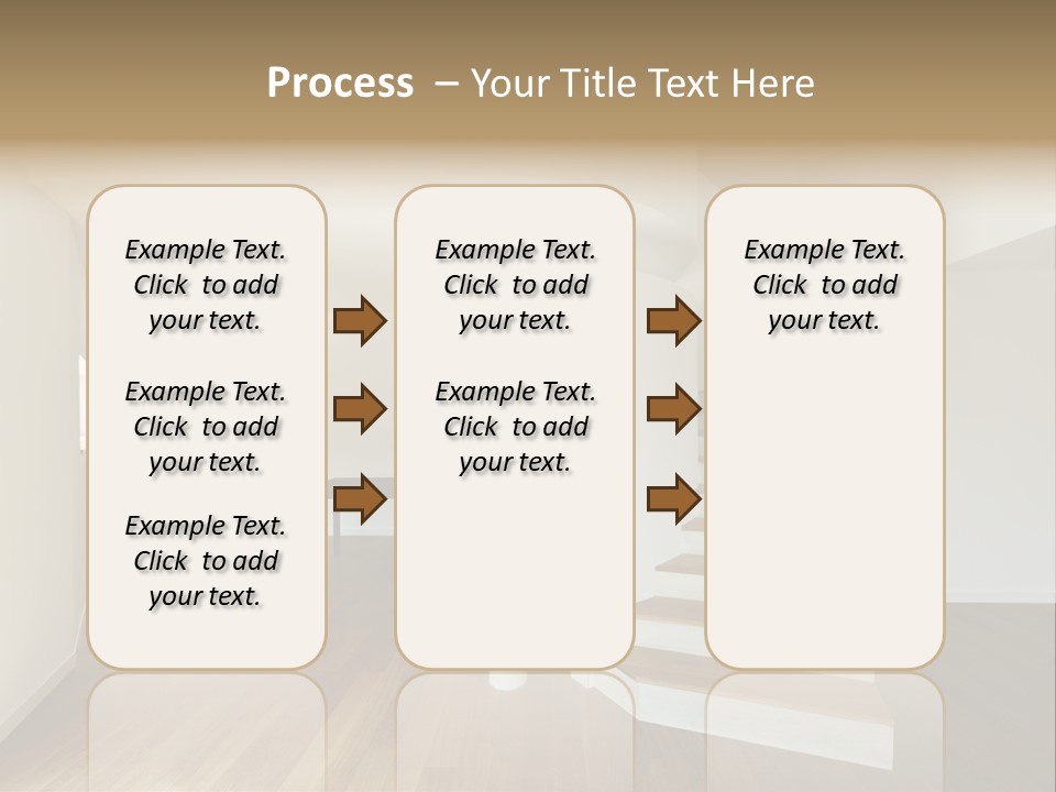 View Loft Wall PowerPoint Template