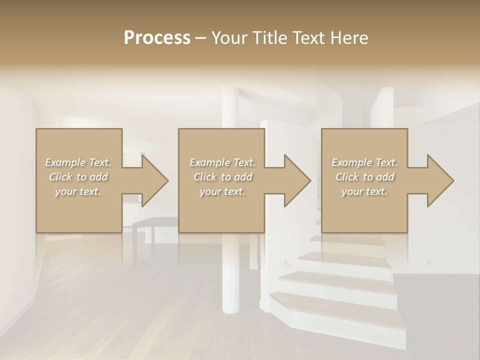 View Loft Wall PowerPoint Template