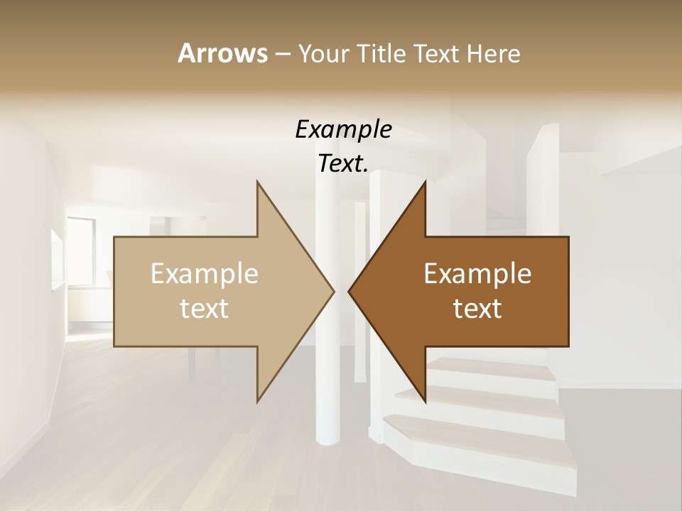 View Loft Wall PowerPoint Template