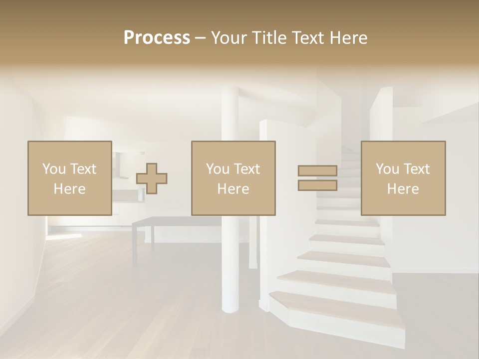 View Loft Wall PowerPoint Template