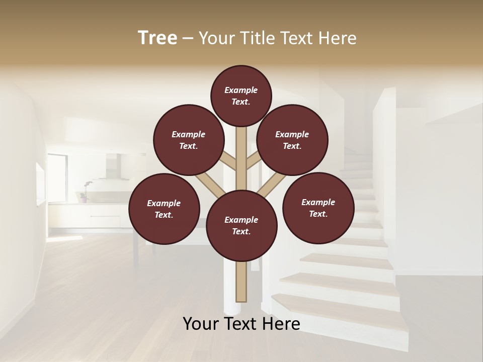 View Loft Wall PowerPoint Template