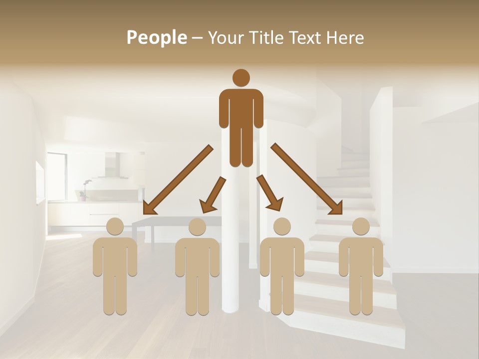 View Loft Wall PowerPoint Template