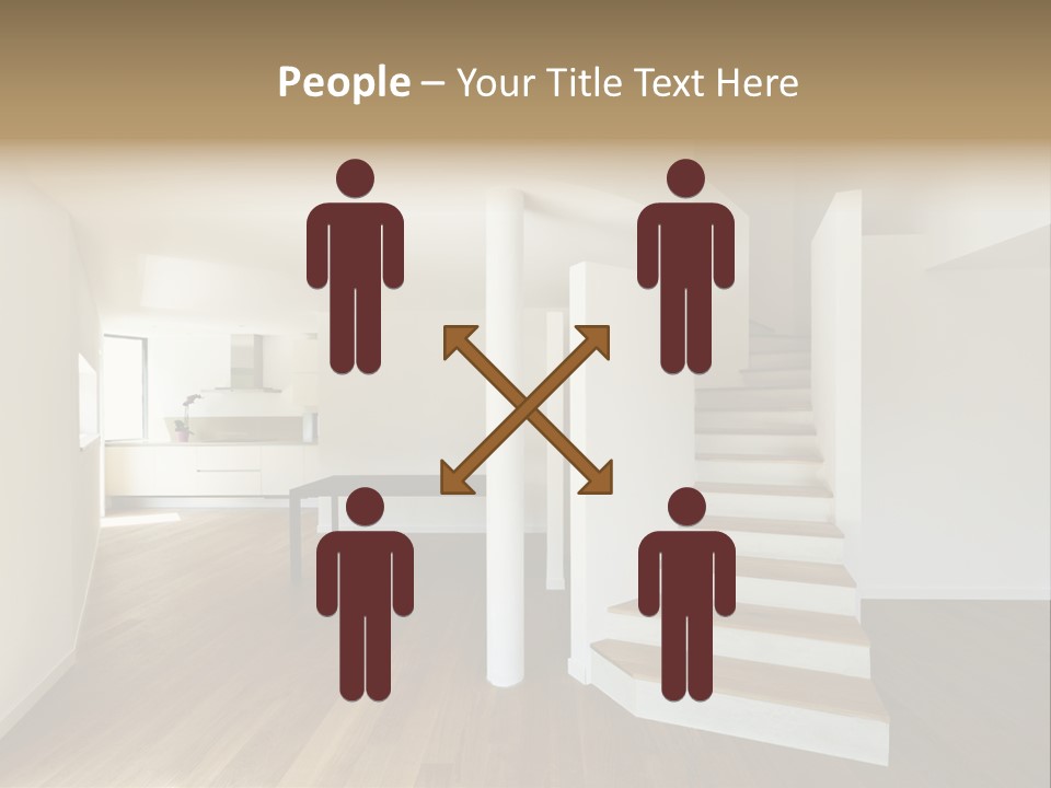 View Loft Wall PowerPoint Template