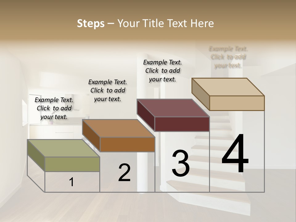 View Loft Wall PowerPoint Template