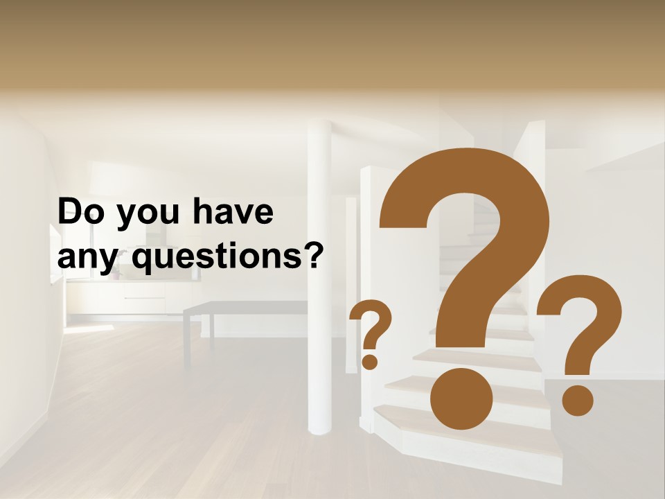 View Loft Wall PowerPoint Template