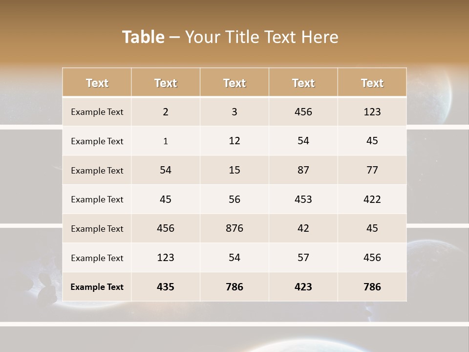 Space Alien Button PowerPoint Template