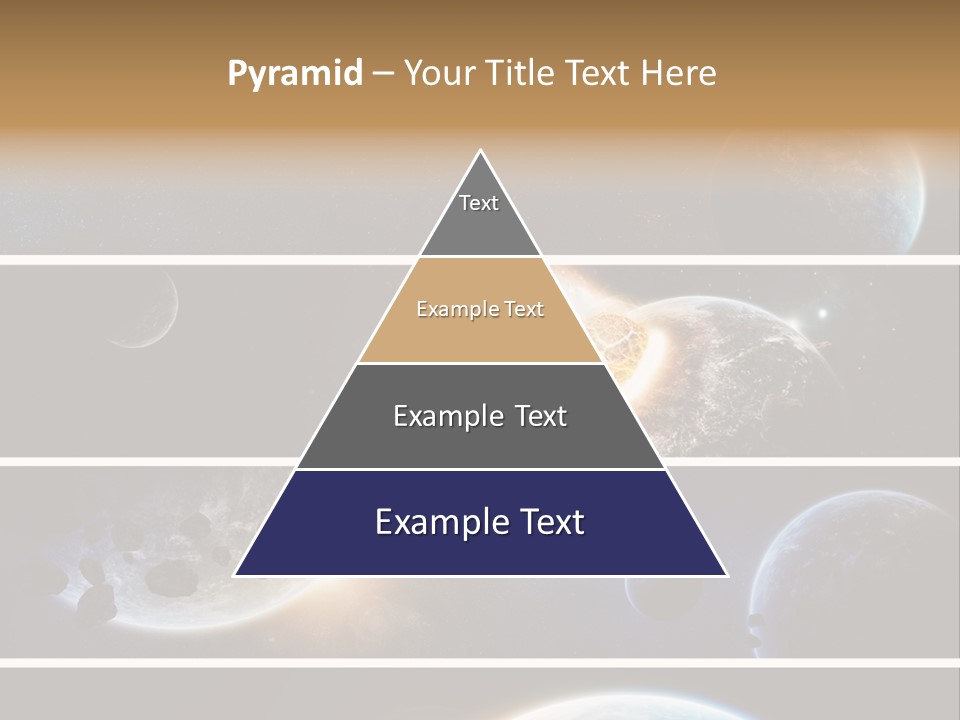 Space Alien Button PowerPoint Template