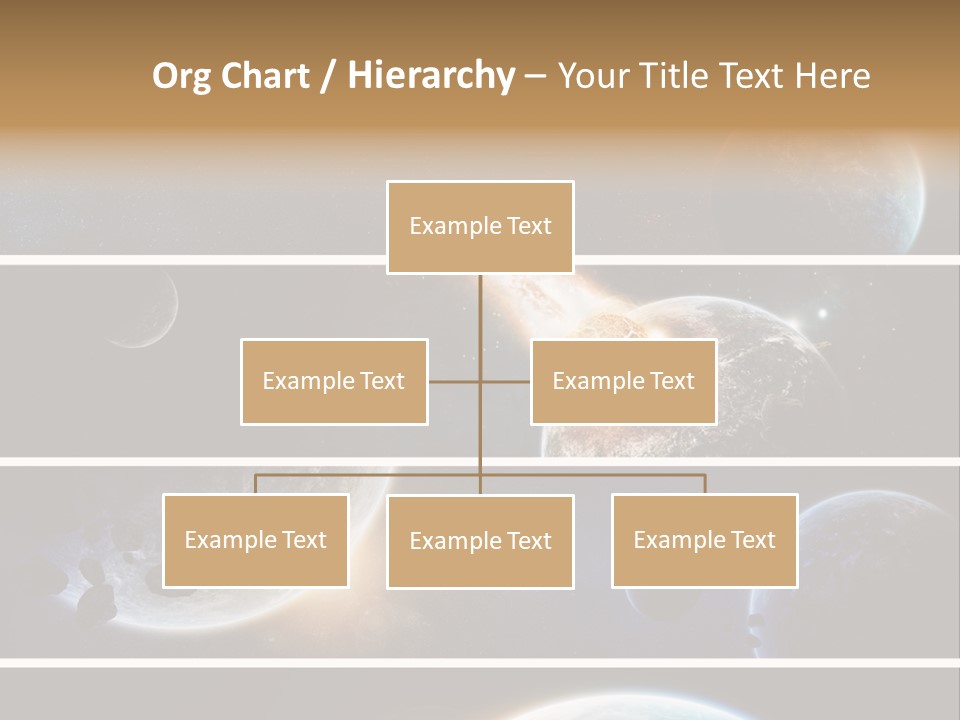 Space Alien Button PowerPoint Template
