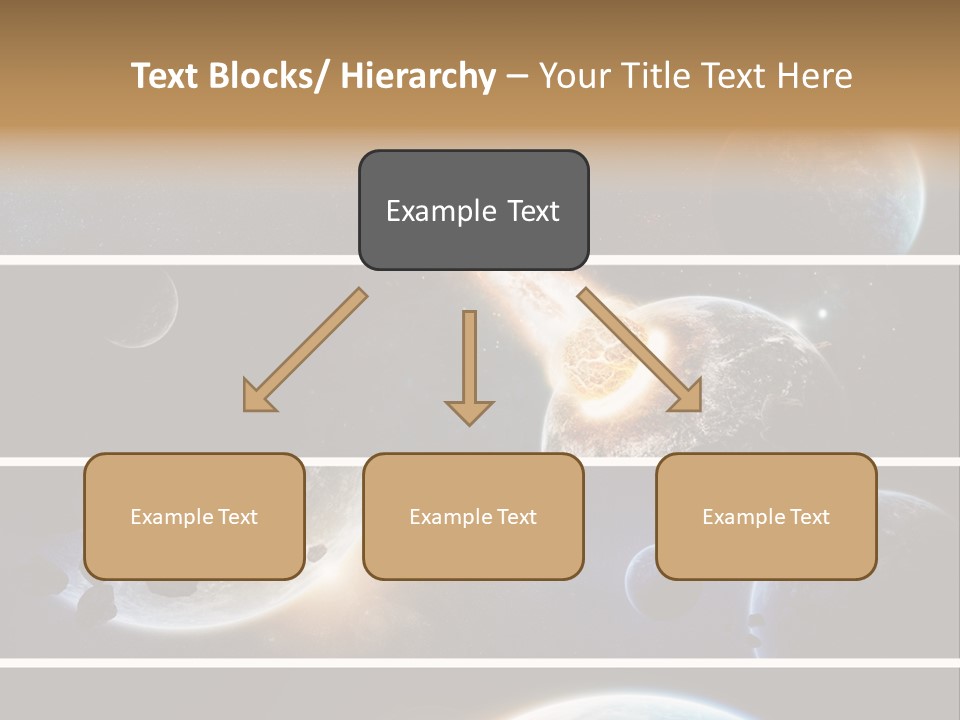 Space Alien Button PowerPoint Template