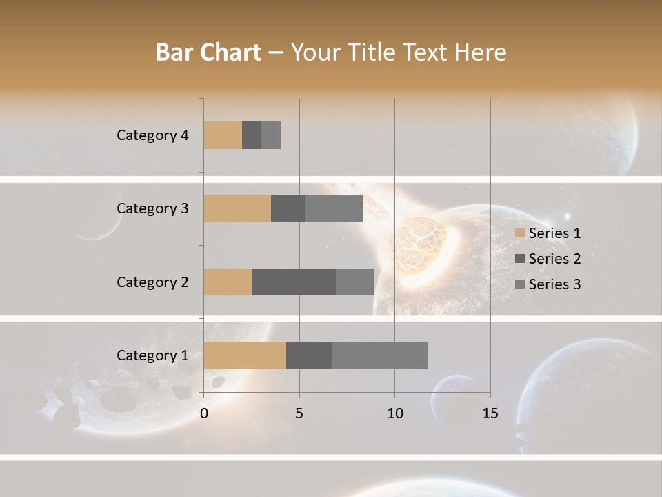 Space Alien Button PowerPoint Template