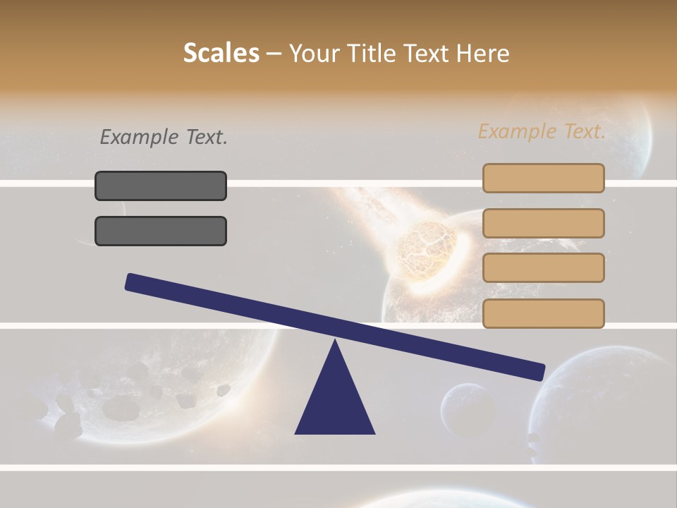 Space Alien Button PowerPoint Template