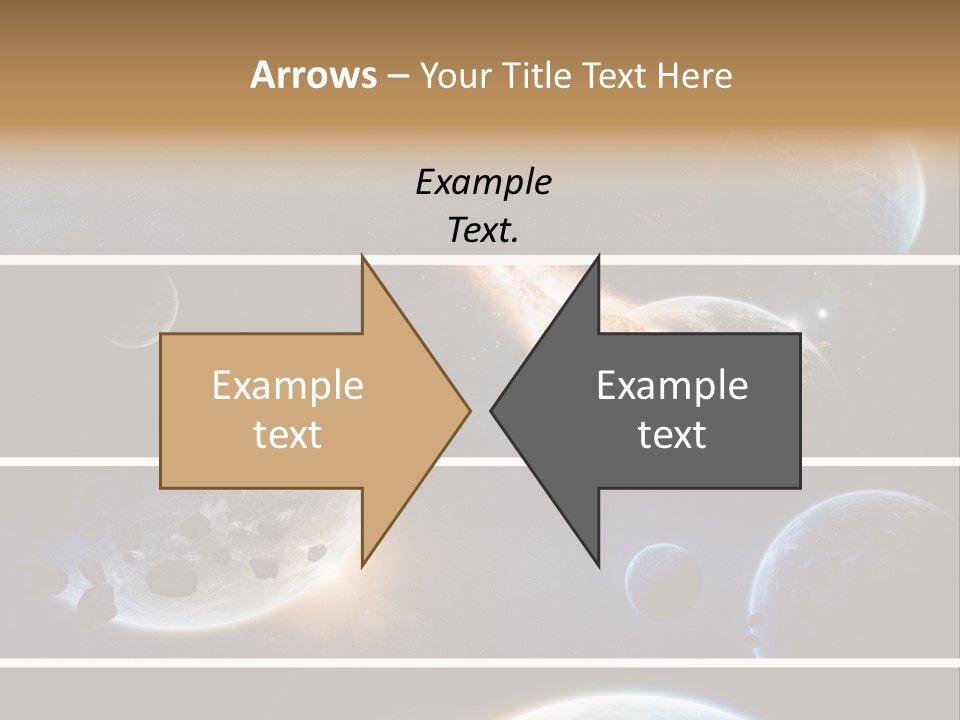Space Alien Button PowerPoint Template