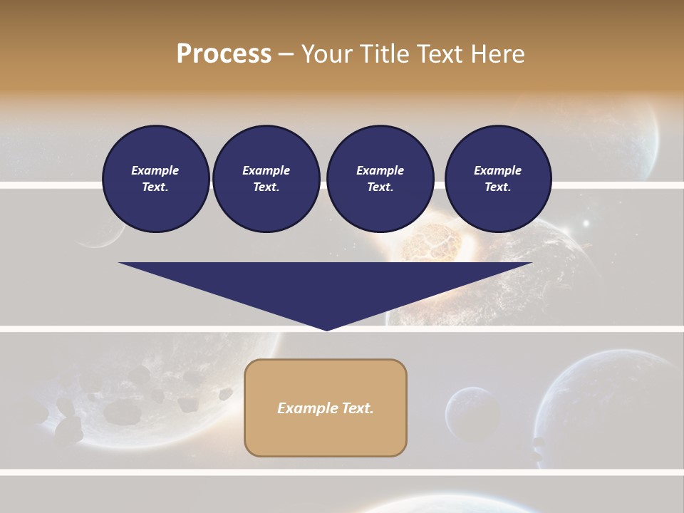Space Alien Button PowerPoint Template