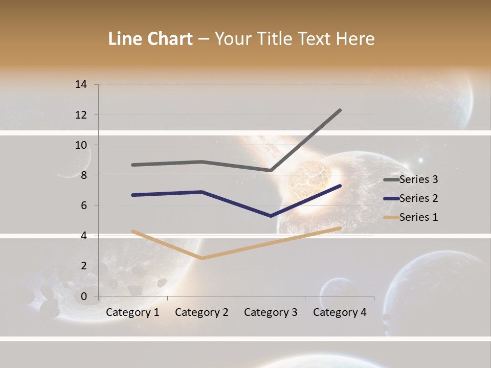 Space Alien Button PowerPoint Template
