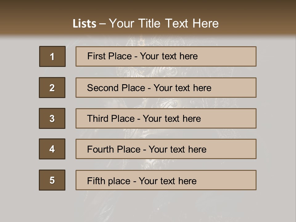 Luxurious Venetian Mask Isolated On Black PowerPoint Template