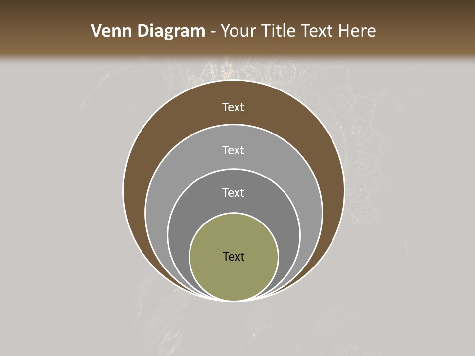 Luxurious Venetian Mask Isolated On Black PowerPoint Template