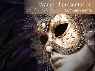 Venice Antique Fate PowerPoint Template