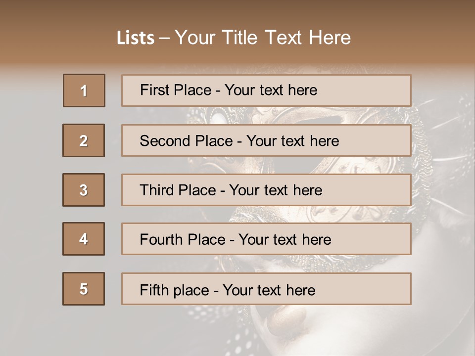 Venice Antique Fate PowerPoint Template