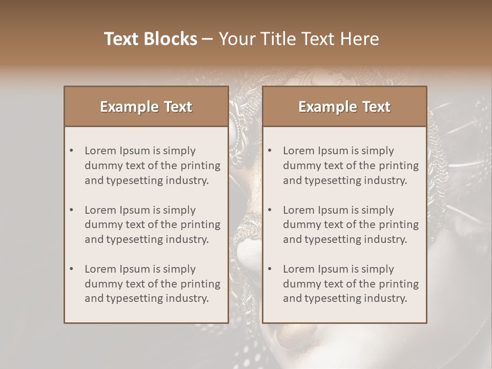 Venice Antique Fate PowerPoint Template