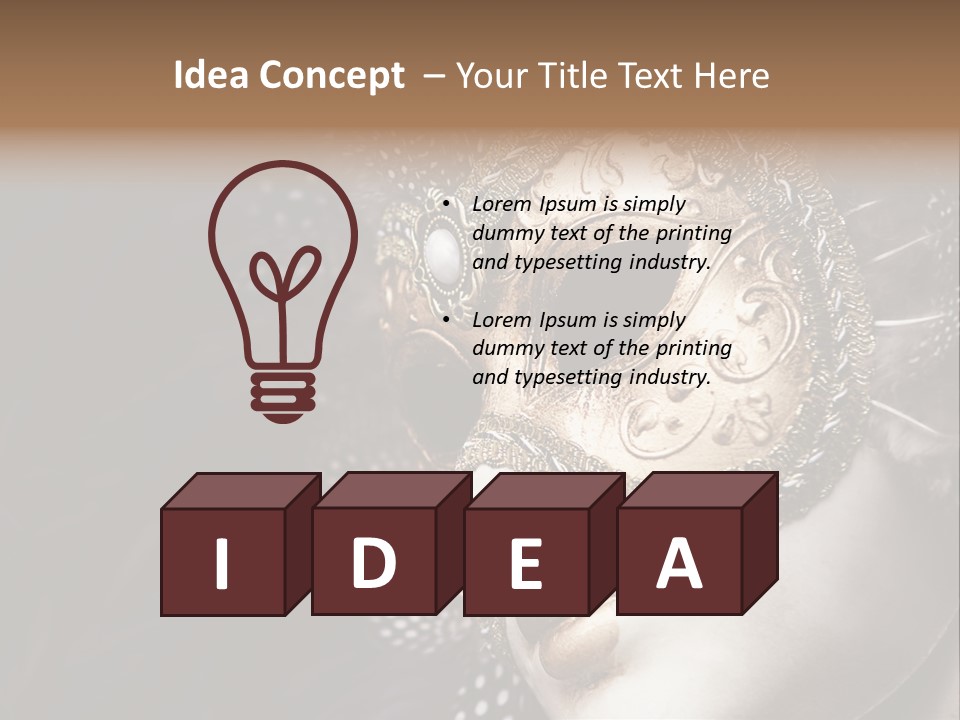 Venice Antique Fate PowerPoint Template