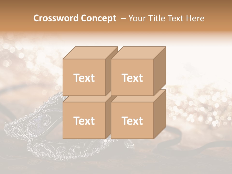 Hide Copy Space Horizontal PowerPoint Template
