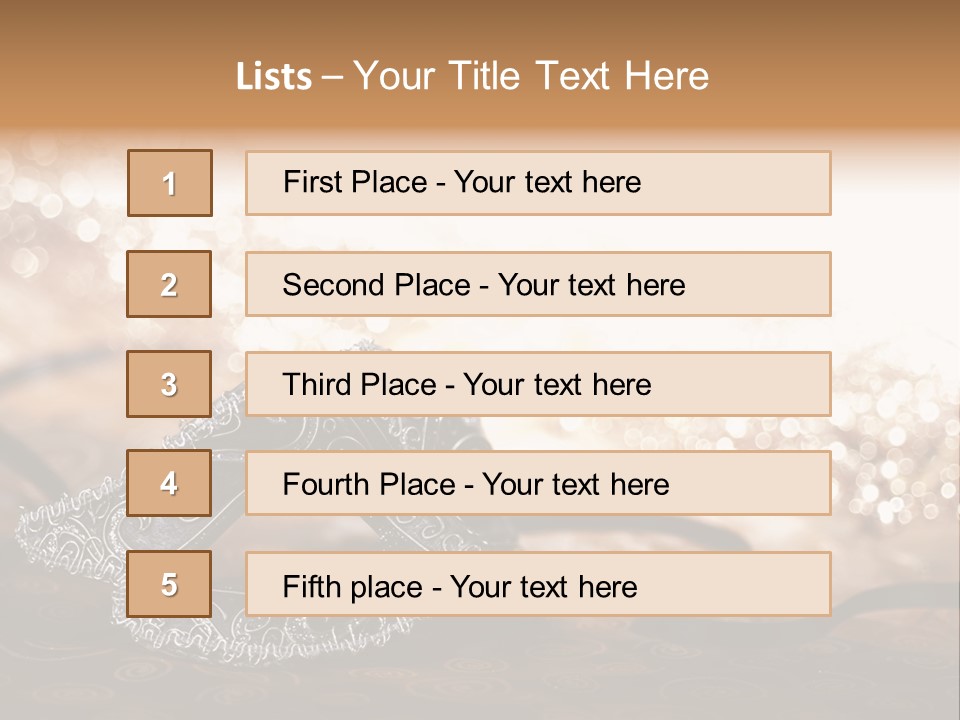 Hide Copy Space Horizontal PowerPoint Template
